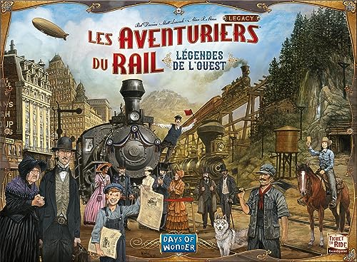 Aventuriers du Rail (Les) : Legacy – Versión Francesa