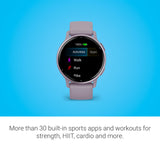 Garmin Vívoactive 5, Smartwatch con GPS, Pantalla AMOLED, Funciones Esenciales de Salud y Forma física y hasta 11 días de autonomía, Lila