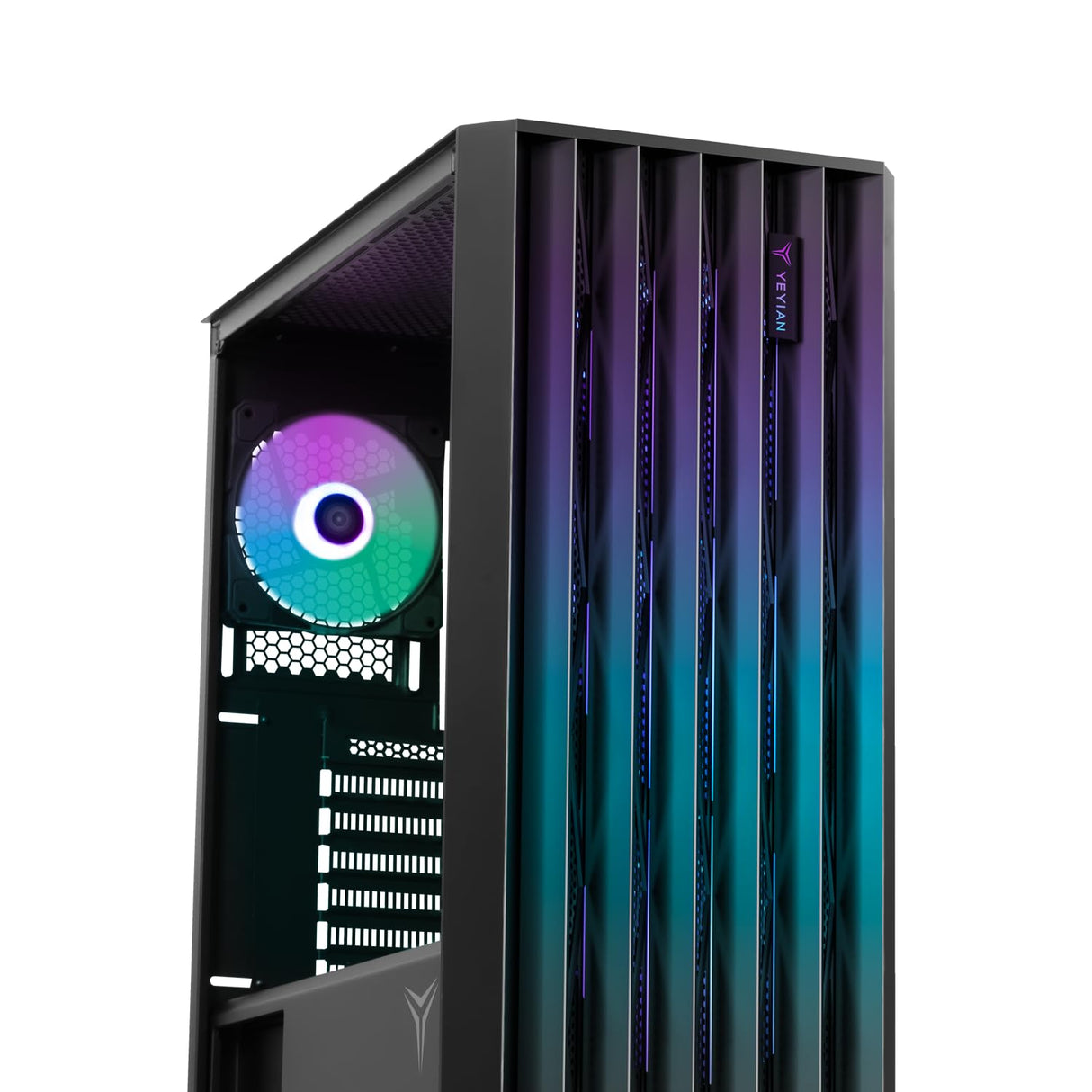Yeyian Caja para PC Gaming Mid-Tower Phoenix con Malla de Hierro - SKU: YCM-APPHO-02