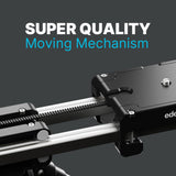 edelkrone SliderPLUS Pro - Deslizador motorizado para cámara de 63.5 cm de Largo