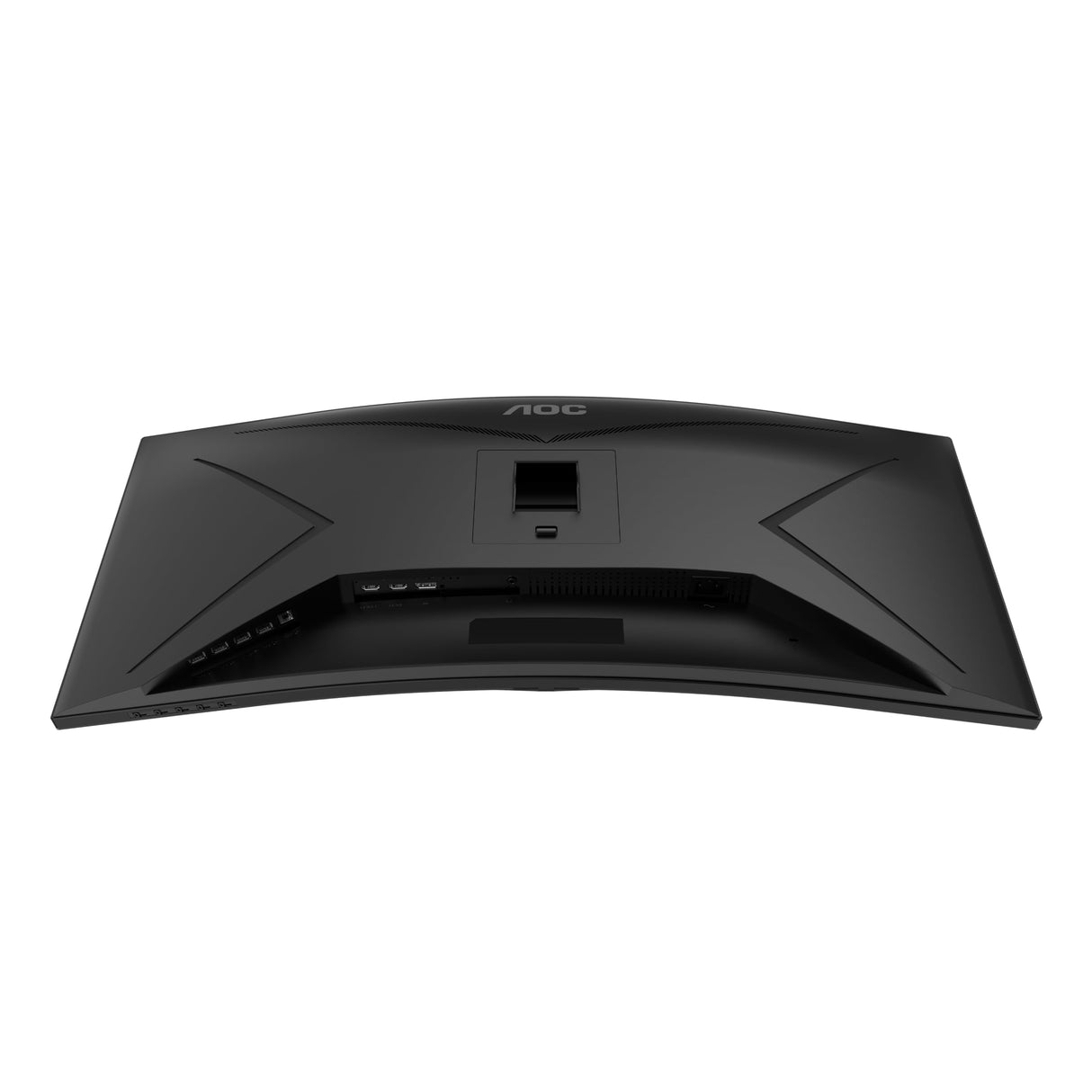 AOC CU34P3CV Monitor 34 Pulgadas UWQHD Curvo, 100Hz, VA, 1 MPRT, Altura Ajustable, Altavoces (3440x1440, 1x HDMI 2.0, 1x DP 1.4, USB-Hub), Negro