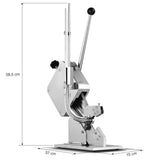 LACOR - 61200 - Clipadora para Alimentos, Atadora de Embutido, Grapadora para Embutidos, Acero Inoxidable, Capacidad de 200 Grapas, 37x15x58,5 cm