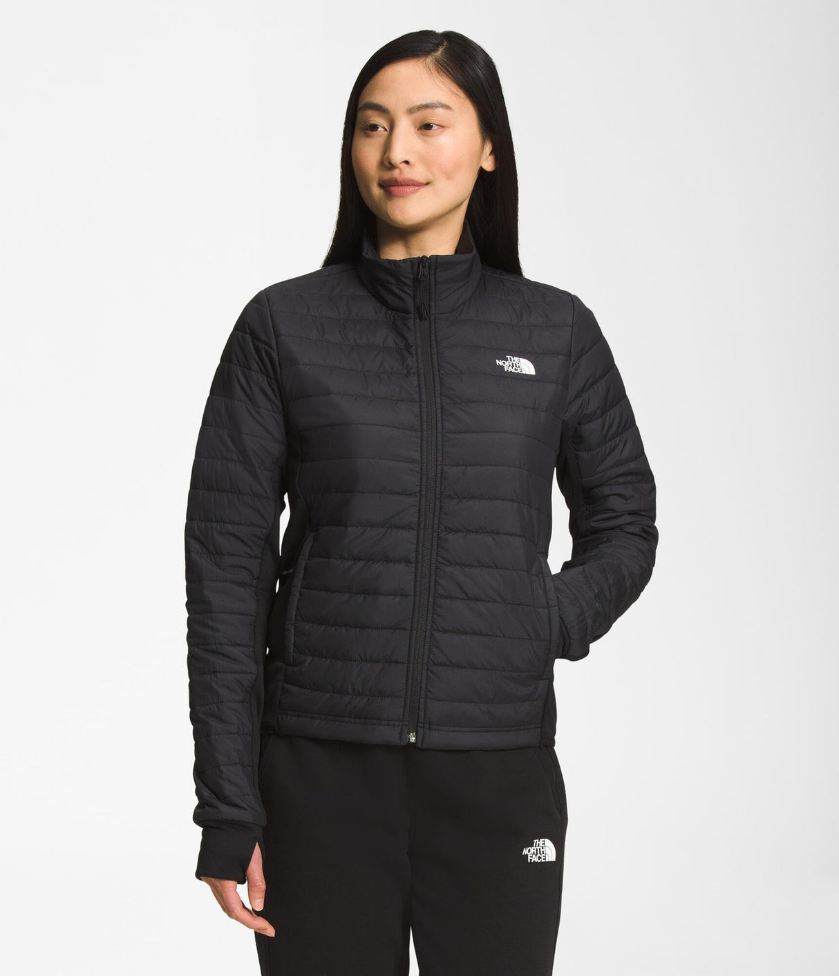 The North Face Canyonlands Hybrid Chaqueta aislante para mujer Tnf Black/Npf M