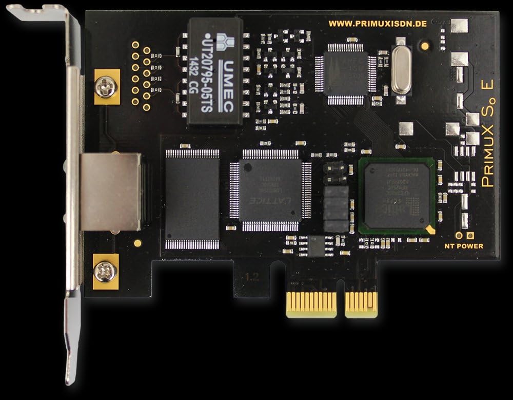 Gerdes PrimuX S0 E ISDN Access Device (X.25, X.75, Transparent, HDLC, V.110, T.30, T.70 NL, T.90 NL, ISO 8208, LAPD, Cabled, PCI-Express, -20 – 70 °C, 20 – 80 ° C), -0.0°C )
