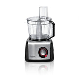 Bosch - Procesador de alimentos, MultiTalent 8, 1250 W, Negro, Acero inoxidable, MC812M844