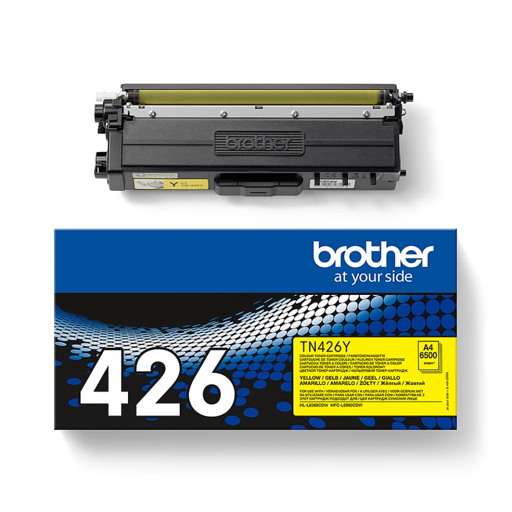 Brother TN426Y - Cartucho de tóner, color amarillo