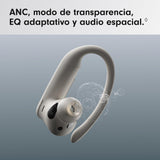Beats Powerbeats Pro 2 Auriculares Bluetooth inalámbricos- Cancelación Activa del Ruido, clasificación IPX4, hasta 45H con Estuche de Carga, Funciona con Apple y Android - Arena