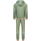 Lonsdale Littlestone Chándal, Verde, Amarillo y Crudo, M para Hombre