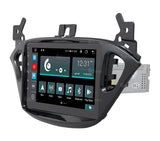 Autorradio de Ajuste Personalizado para Opel Corsa E Android GPS Bluetooth WiFi Dab USB Pantalla táctil Full HD 8" procesador de 8 núcleos y comandos de Voz