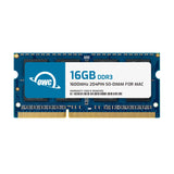 16GB OWC Kit de actualización de Memoria - PC12800 DDR3 1600MHz SO-DIMM para iMac 27" 2015 (Late) con Pantalla Retina 5K y PC compatibles