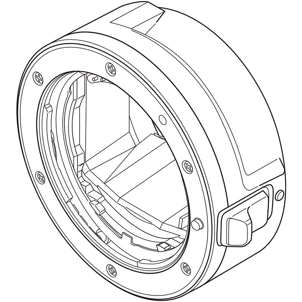 Sony Adaptador de montaje en A de marco completo LA-EA5-35 mm para cuerpos con montura en E