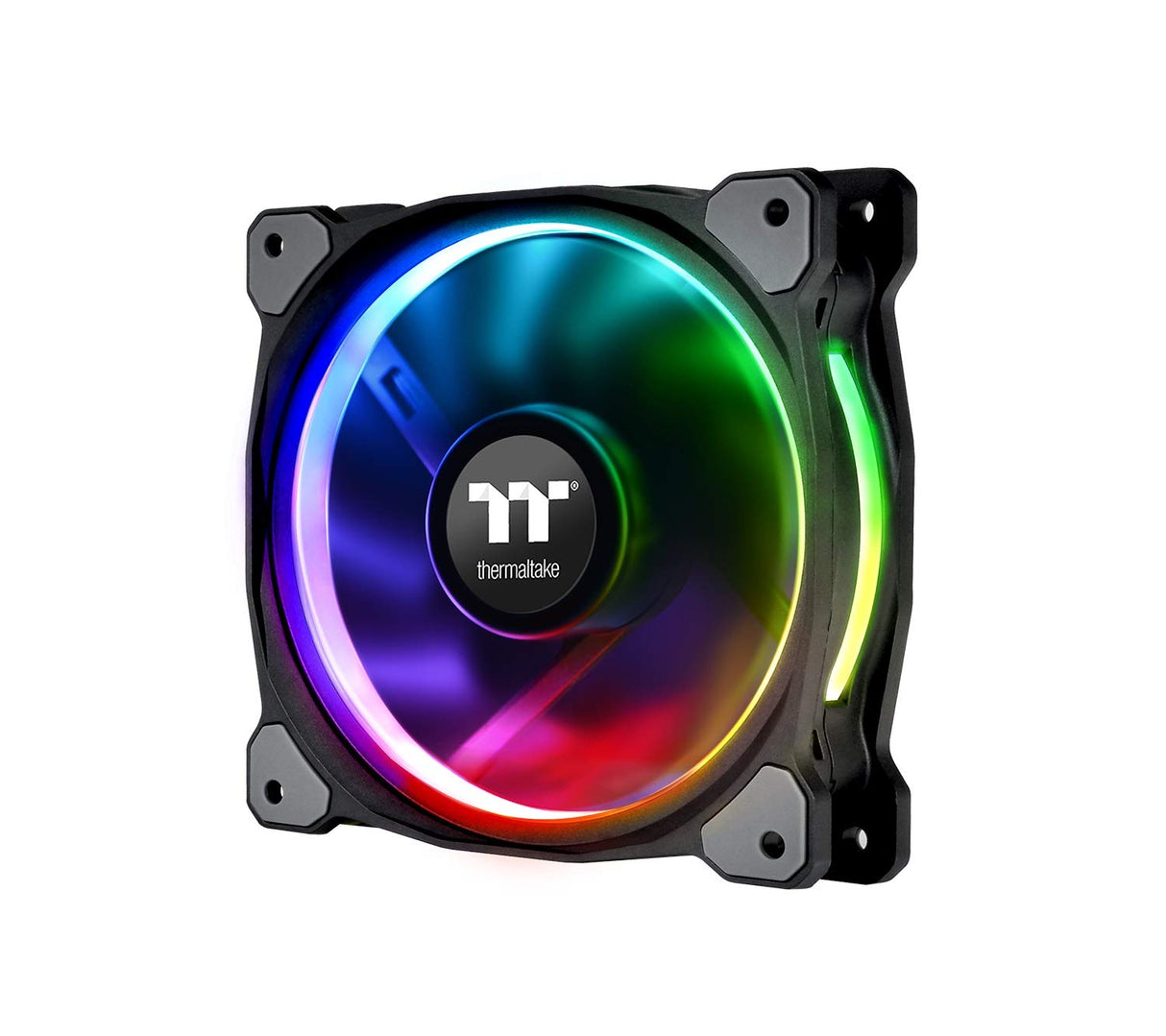 Thermaltake Riing Plus 12 RGB - Kit de ventilación, Color Negro