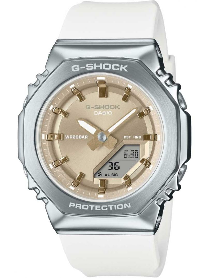 Casio Reloj Análogico-Digital para Mujer de Cuarzo con Correa en Plástico GM-S2110-7A9ER