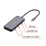 Verbatim Share My Screen USB-C Wireless Display Adapter 1080P with Hub WDA-01