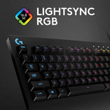 Logitech G 502 Hero - Ratón para Videojuegos de Alto Rendimiento, Sensor óptico Hero 25600 dpi + Teclado Logitech G213 Prodigy para Gaming, diseño alemán QWERTZ, Color Negro