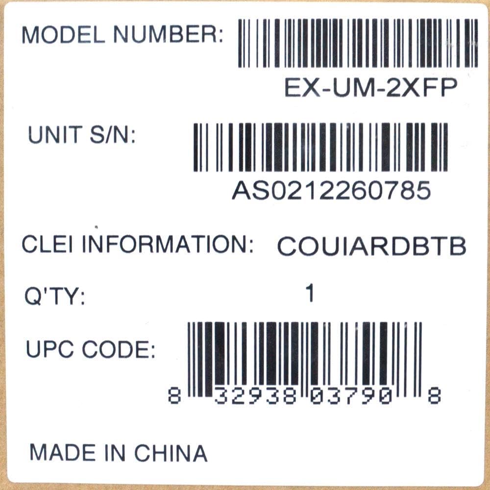 Juniper Networks EX-UM-2XFP - Network Expansion Module