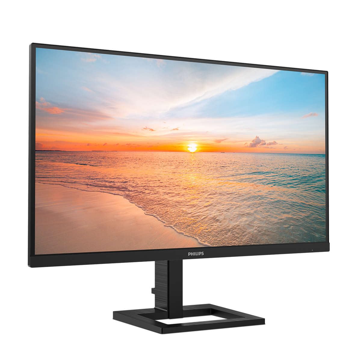 Philips 27E1N1900AE Monitor 27" UHD, WLED, 60Hz, IPS, 4 ms GtG, HDR10, Adaptive Sync., Altavoces, Altura Ajustable (3840x2160, 2X HDMI 2.0, USB-C) Negro
