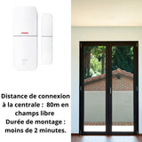LIFEBOX - LBXEvolutionx4animalKC1 - Alarma Gran Casa Inalámbrica gsm con Cámara Lifebox Evolution Animal Kit Conectado 8 - Blanco
