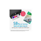 HP 712 3ED71A Negro, Cartucho de Tinta Original HP, de 80ml, de alta capacidad, para Impresoras Plotter de Gran Formato HP DesignJet Series T650, T630, T250, T230, Studio y Cabezal de Impresión HP 713