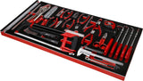 KS Tools 813.0036 Juego de alicates y herramientas de medición en inserto de gomaespuma, 36 pzs