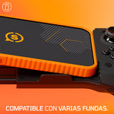 Scuf NOMAD Mando iPhone Inalámbrico para Móviles – Paletas Traseras – Sticks Antidrift – Bluetooth 5.0 Conectividad – PS Remote, Xbox Game Pass, Apple Arcade, Steam Link – Blanco