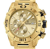 Reloj FESTINA para Hombre F20492/1 Prestige Caja de Acero Inoxidable 316l Dorado Correa de Acero Inoxidable 316l Dorado