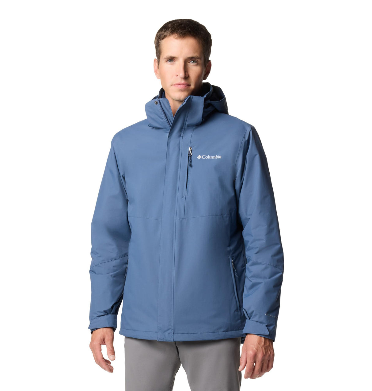 Columbia Element Blocker Interchange Jacket, Chaqueta De Invierno 3 En 1 Hombre, Dark Mountain, M