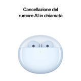 OPPO Enco Air3i - Auriculares True inalámbricos, 35 h de autonomía, Controladores de 13,4 mm, Bluetooth 5.3, Radio de 10 m, Controles táctiles, cancelación de Ruido IA, Android e iOS, IPX4, versión