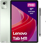 Lenovo Tab M11, Pantalla 11" FullHD - (MediaTek Helio G88, RAM 8 GB, Memoria 128 GB, WiFi 5, Tableta Android 13) - Seafoam Green, Exclusivo Amazon, bolígrafo Incluido