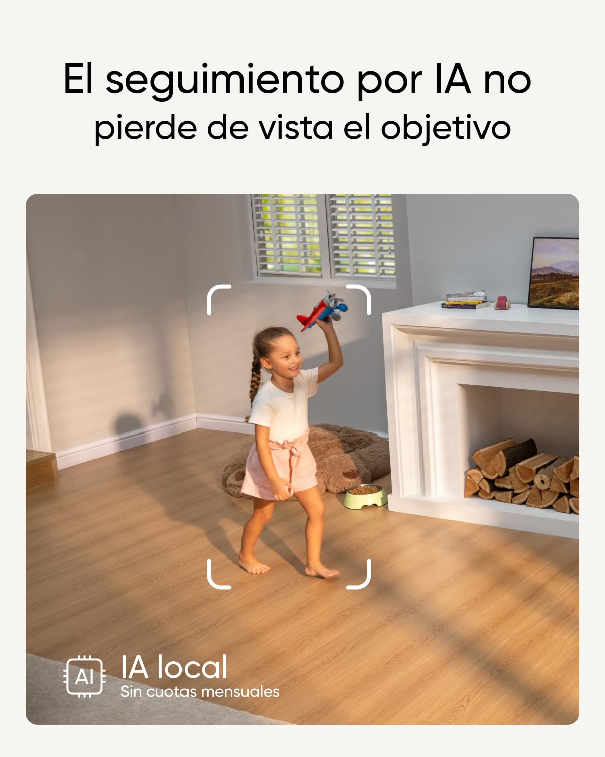eufy Security Indoor CAM S350, cámara Doble, cámara de Seguridad con resolución 4K UHD, Zoom de 8× y PTZ de 360°, Ideal para Monitor de bebé/cámara para Mascotas/Seguridad del hogar