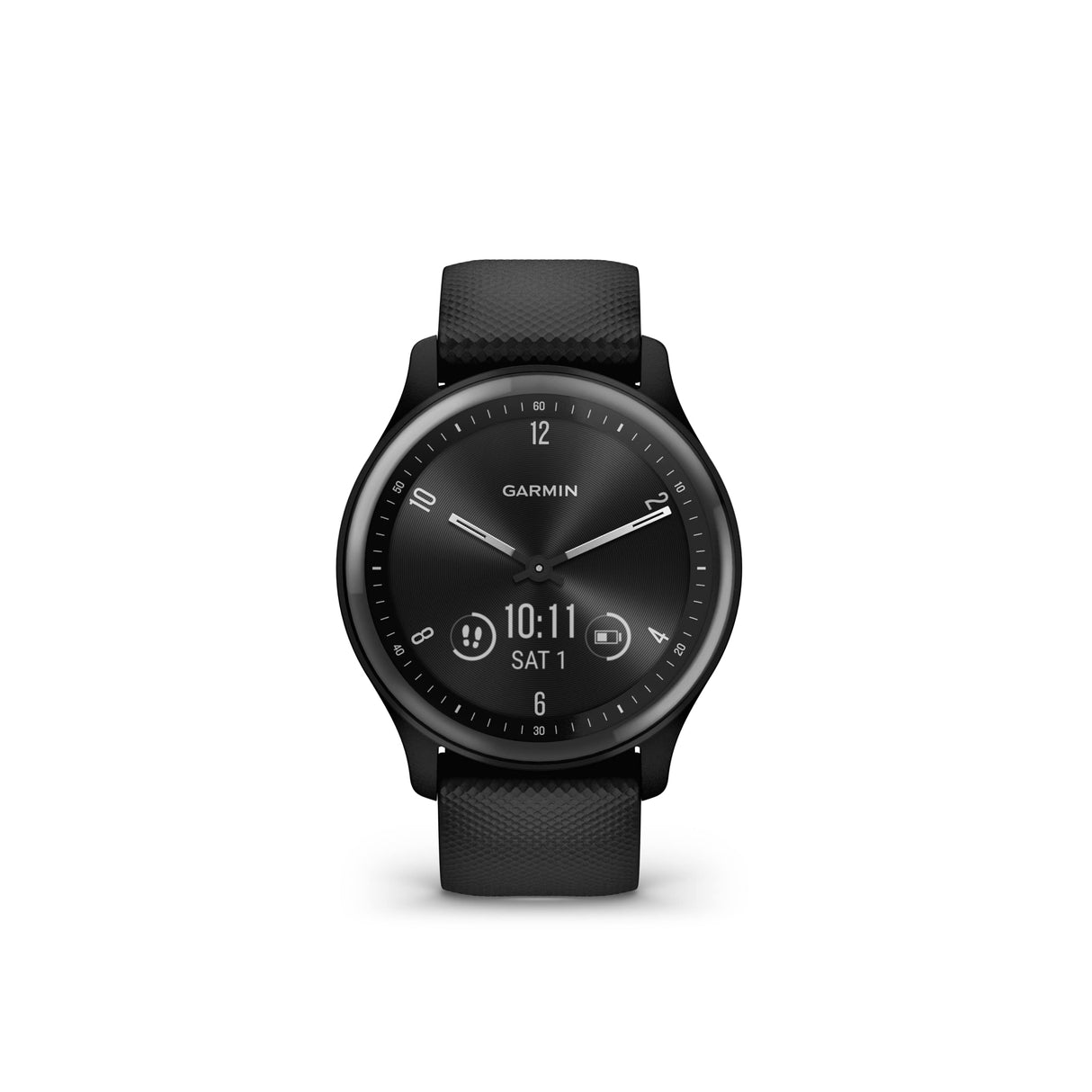 Garmin Unisex adulto Smatwatch-Monitor-Actividad, Negro, M