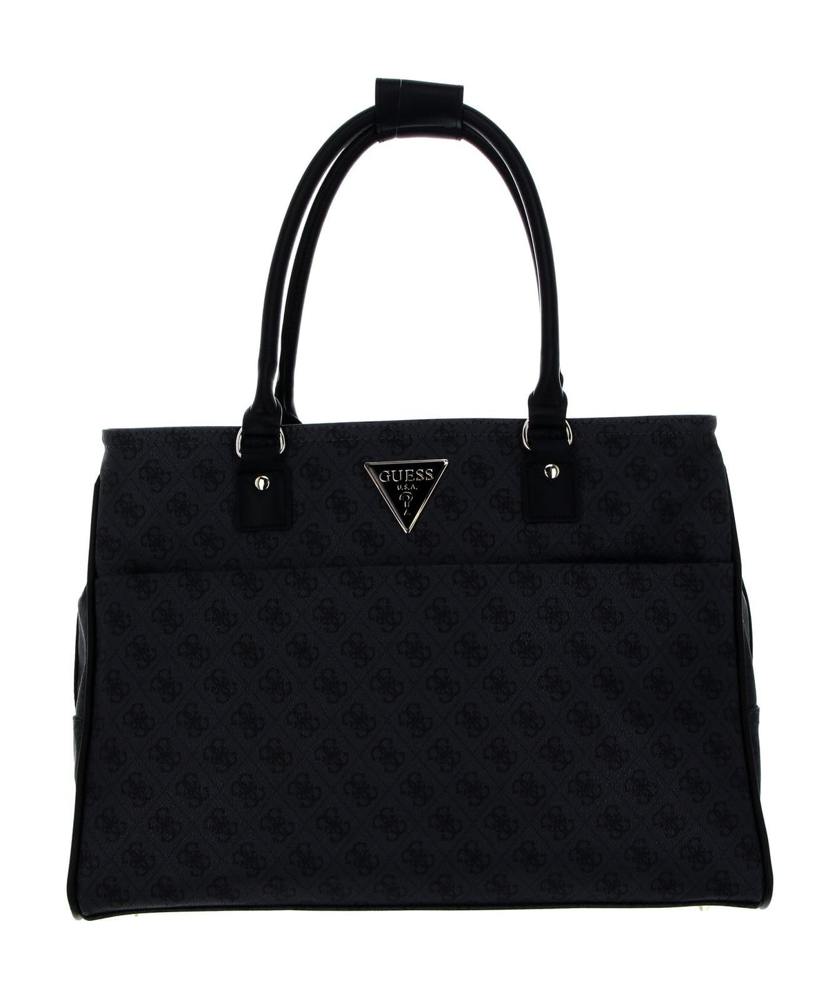 GUESS JESCO Shopper Tote, Bag Women, Carbón, One Size