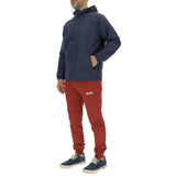 JEEP O102712-Q020 J CHAQUETA HOMBRE LIERA CON CAPUCHA Estampado Trasero Contorno J23S Hombre Night Blue/Almond XXL