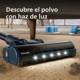 Philips 5000 Flex Aspiradora sin Cable, Potente succión, 60 min autonomía, luz LED, Cepillo Mascotas, Accesorios Ranuras/Combinado, Pantalla, batería reemplazable (XC5243/10)