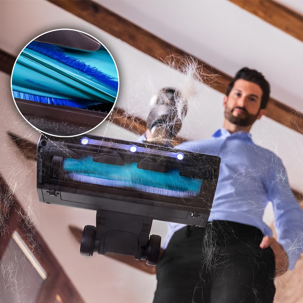 Cecotec Aspiradora Escoba Sin Cable Conga Rockstar 5500 Hurricane Station Pet Flex, Max 220AW 700W, Base Autovaciado, Hasta 90min Autonomía, Cepillo antienredo, Tubo flex, Ciclón paralelo, Acc mascota