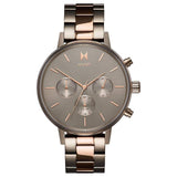 MVMT Reloj Analógico de Cuarzo para Mujer con Correa de Acero Inoxidable de Oro Rosa - D-FC01-TIRG