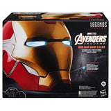 Marvel Legends Series, Casco electrónico premium de Iron Man con efecto de luces, Avengers: Endgame, Artículo para juego de rol de adultos