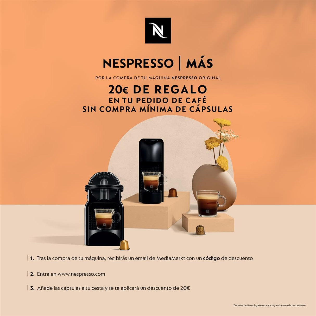 Krups Nespresso Citiz & Milk XN761B - Cafetera de cápsulas monodosis, con 19 bares de presión, thermoblock, capacidad 1L, función automática, con Aeroccino, color Plata, incluye pack de bienvenida