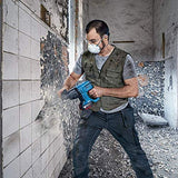 Bosch Professional 18V System GBH 18V-21 - Martillo perforador a batería (Brushless, 2,0 J, Ø máx. hormigón 21 mm, SDS plus, 2 baterías x 5.0 Ah, set 6 acc., en maletín) - Amazon Exclusive