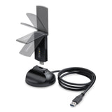StarTech.com Adaptador USB Externo de Red Inalámbrica Wi-Fi 6E - hasta 2402Mbps - Antena Plegable - WiFi 2,4/5/6GHz 802.11ax
