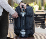 Rollei Fotoliner Ocean Pro Trolley | Mochila y Carrito 2 en 1 | Mucho Espacio de Almacenamiento para cámara y portátil | Material Reciclado sostenible | Protección antirrobo y protección contra la