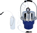 Purgador de frenos neumáticos con botella de captura