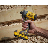 STANLEY FATMAX SFMCF810D2K-QW - Atornillador de Impacto 18V, Motor Brushless, 170 Nm 3500 ips/min, 1 Maletín 2 Baterías 2Ah 1 Cargador Gama FATMAX V20
