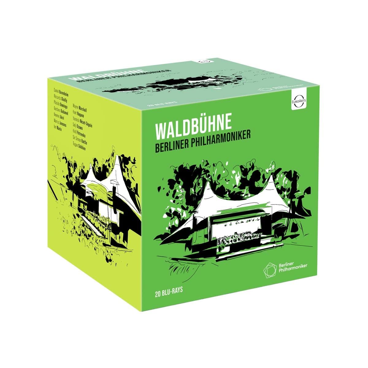 Berliner Philharmoniker - Waldbühne: 20 Concerts Filmed Between 2000 and 2022 (BLURAY)