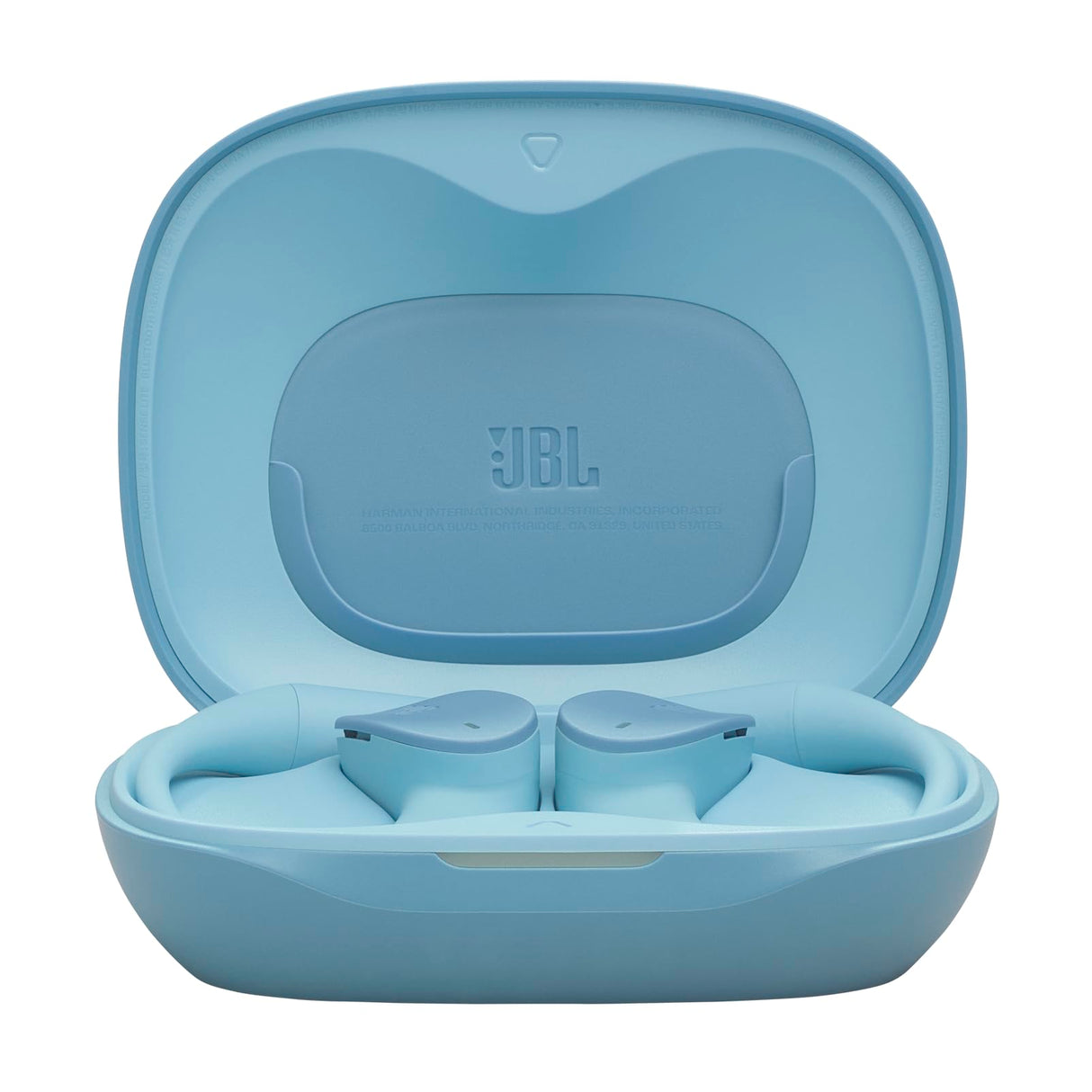 JBL Sense Lite Auriculares inalámbricos Abiertos True Wireless, diseño de Gancho para Oreja, conducción aérea, OpenSound, 32 h de autonomía, Resistencia al Agua/Polvo IP54, Headphones, Blue