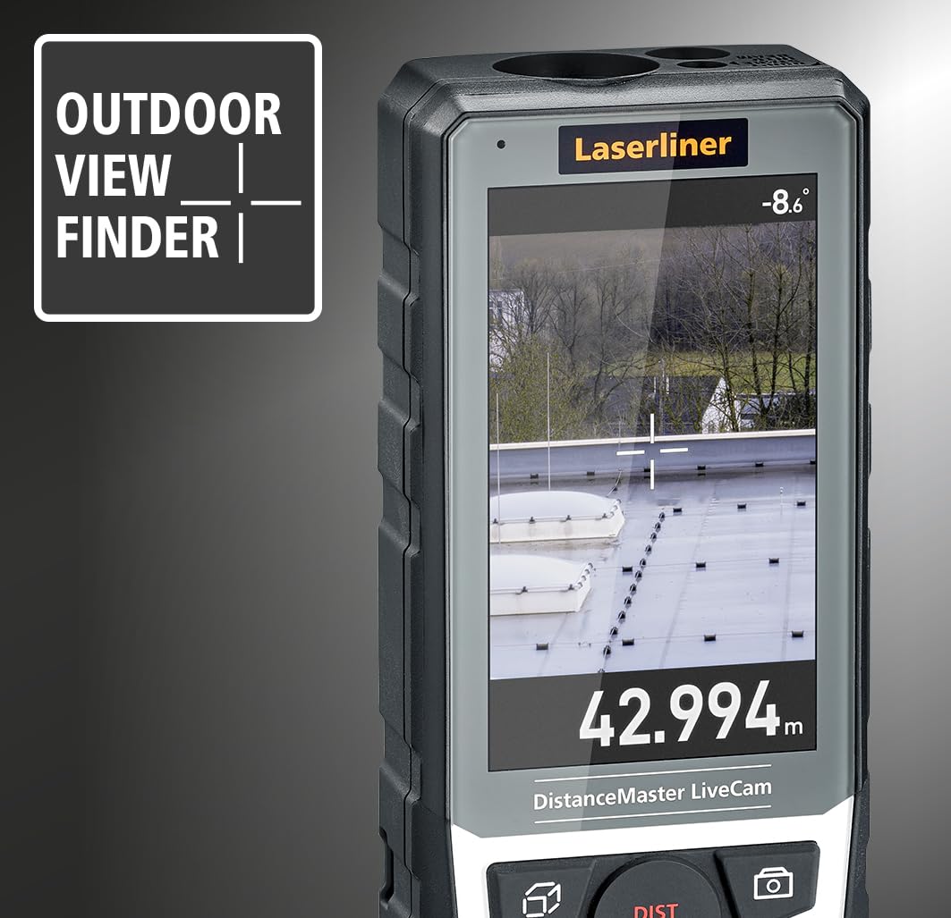 Laserliner DistanceMaster LiveCam Laser-Entfernungsmesser Messbereich (MAX,) (Details) 150 m (080,985A) Marca
