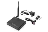 DIGITUS DS-55315 Extensor HDMI inalámbrico/Divisor HDMI (1:4) - Full HD 1080p 60 Hz - Alcance de 80 m - Unidad receptora para DS-55314 - Salida en Bucle, Infrarrojos IR - HDMI 1.3 y HDCP 1.3