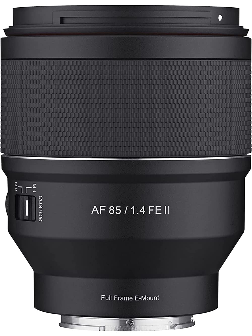 SAMYANG Lente de Enfoque automático con teleobjetivo de fotograma Completo F1.4 AF Series II de 85 mm para Sony E (SYIO85SE2-E), Color Negro