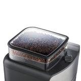 Russell Hobbs Cafetera de Goteo Grind & Brew - 10 Tazas, Jarra Térmica 1L, Molinillo para 250 g, 3 Niveles Molienda, Selector de Intensidad, Programable, Acero Inoxidable, Plata y Negro - 25620-56