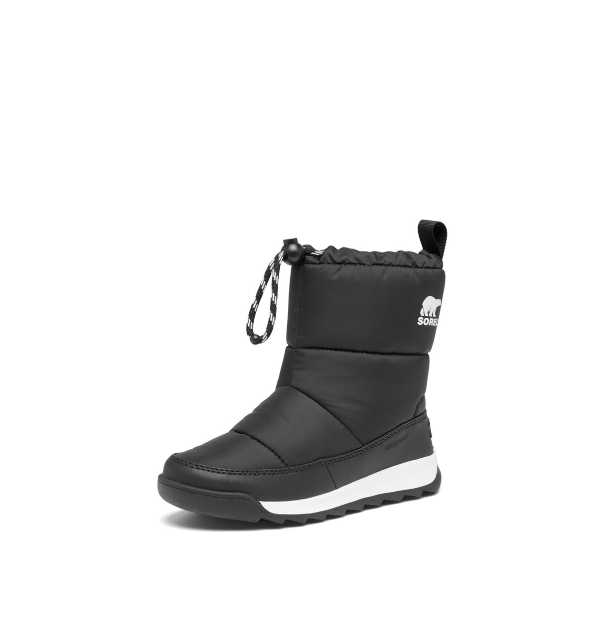 Sorel Whitney 2 Plus Puffy WP, Botas de moda, Unisex niños, Black Sea Salt Youth, 38 EU